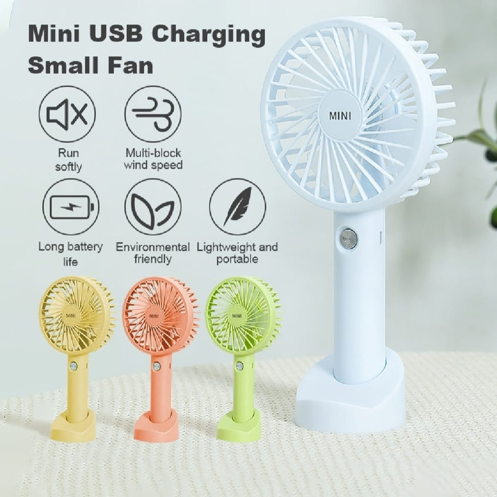 Portable 3-Speed Handheld Cooling Fan
