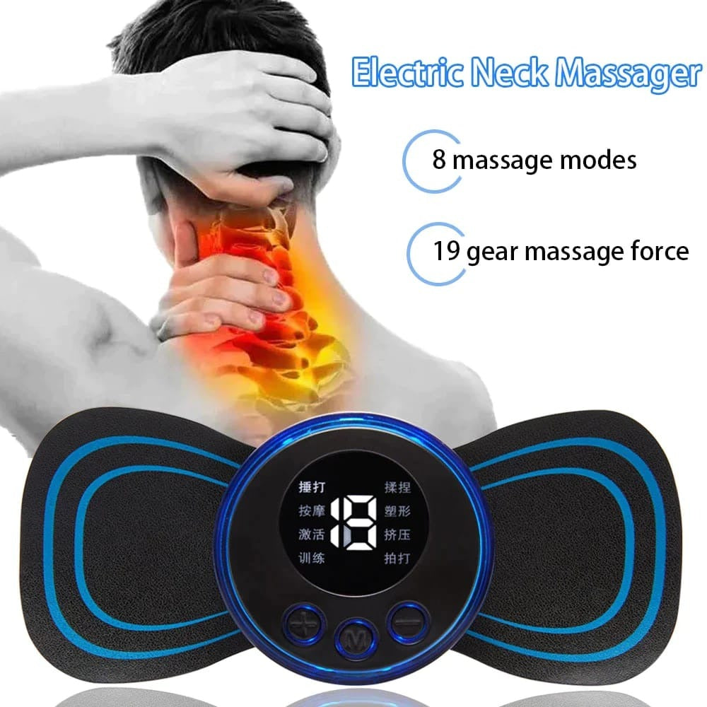 Wireless EMS Mini Massager – Butterfly Body Relaxer