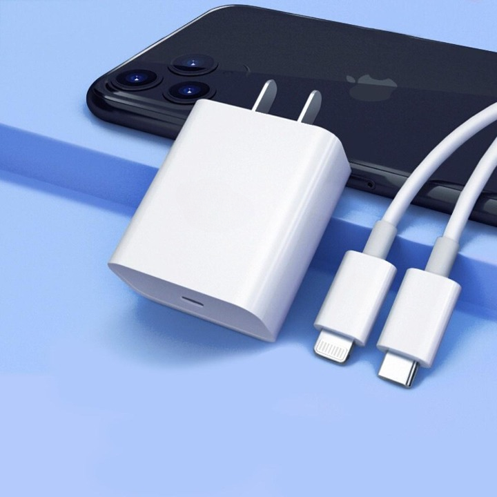 Power Up Fast! 35W Charger with Type-C to iPhone Cable