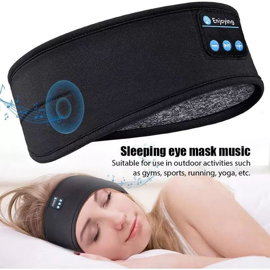 Comfortable Bluetooth Headband with Built-In Speakers