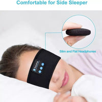 Comfortable Bluetooth Headband with Built-In Speakers
