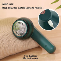 Refresh Your Clothes! Rechargeable Lint Remover